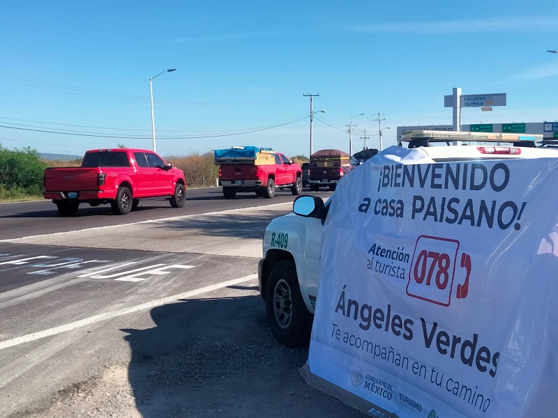 ngeles Verdes concluy con xito el Operativo Caravana Paisano de