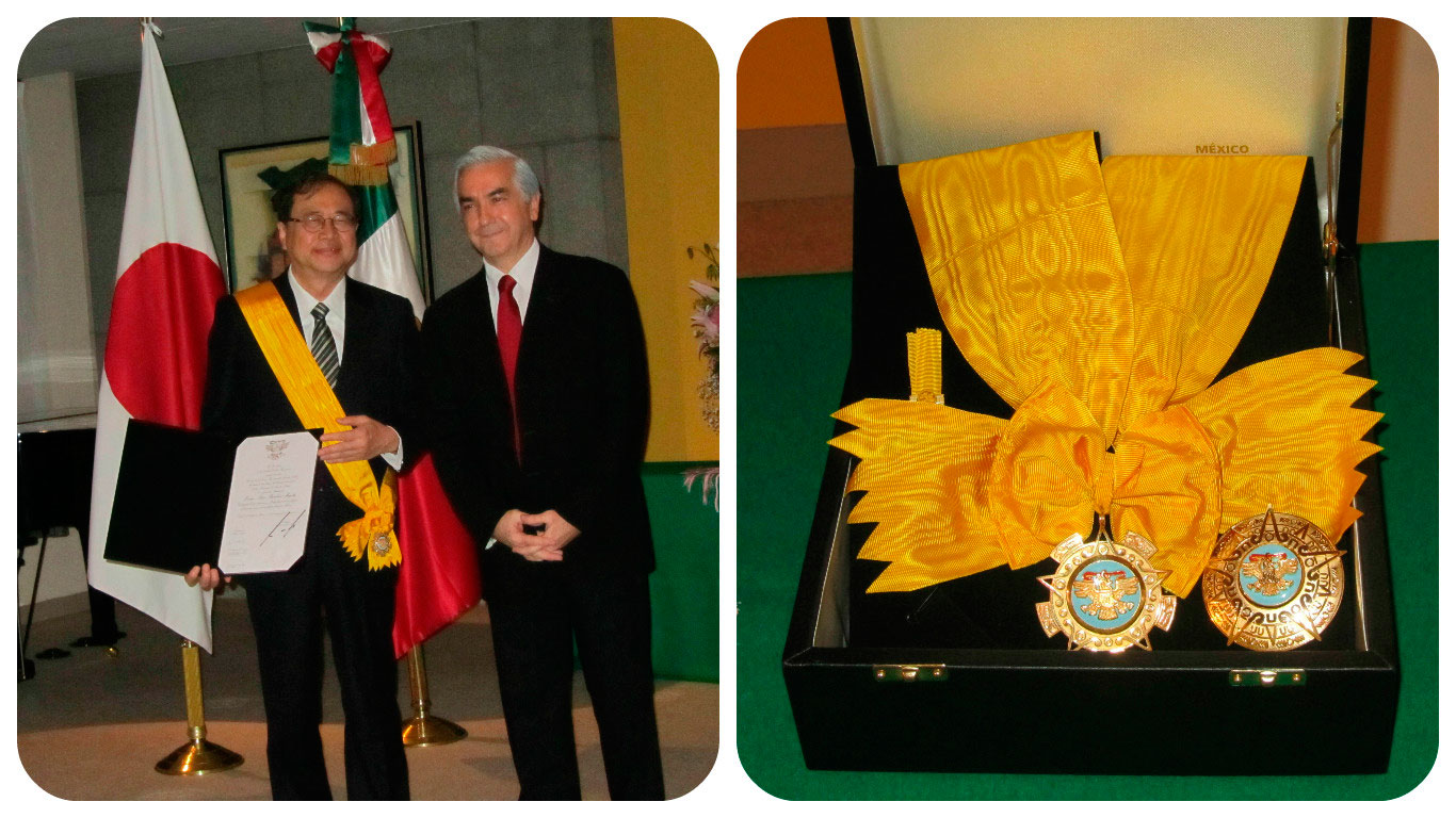 Embajador Shuichiro Megata recibe Orden Mexicana del Águila Azteca –  Protocolo Foreign Affairs & Lifestyle